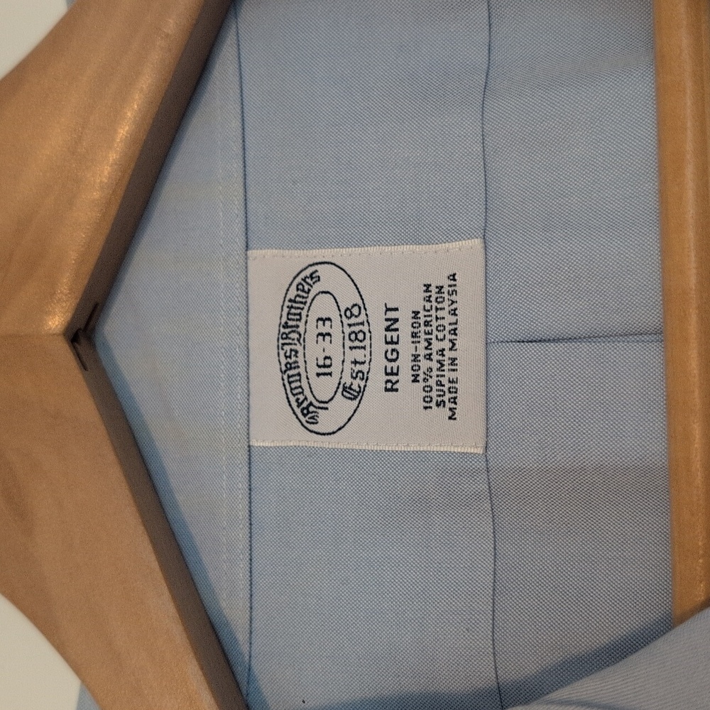 Brooks Brothers Button Down Shirt 16-33 - Picture 2 of 4